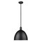 Z-Lite Sawyer 1 Light Pendant, Matte Black 4500P12-MB - alternate 1